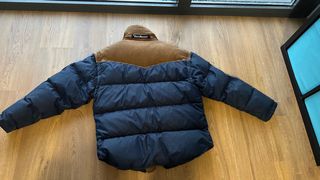 Chaqueta Plumífera RocNeige Azul y Marrón