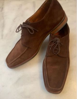 scarpe da uomo in pelle scamosciata taglia 40