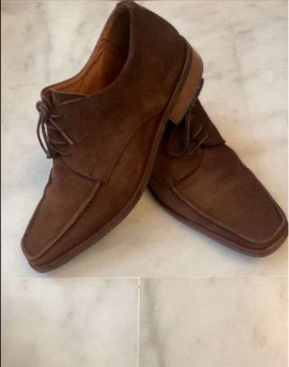 scarpe da uomo in pelle scamosciata taglia 40