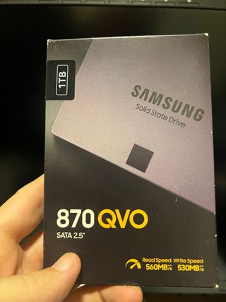 SSD Samsung 870 QVO 1TB SATA 2.5
