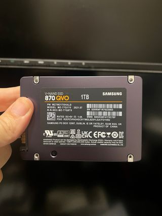 SSD Samsung 870 QVO 1TB SATA 2.5