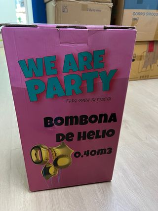 Bombona Helio 0,40m3 Nueva