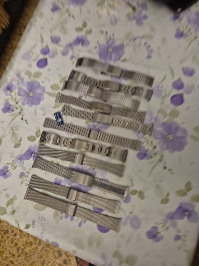 11 Correas de Reloj Metálicas