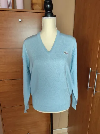 Jersey Lacoste Azul Claro Talla M