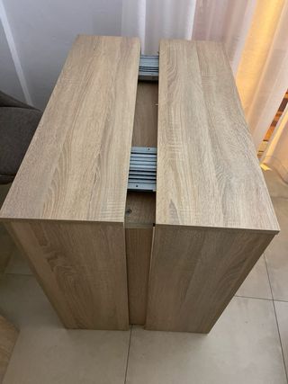 Mesa comedor extensible madera
