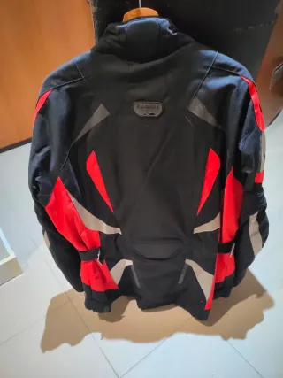 Chaqueta Moto Rainers Negra Talla 3XL