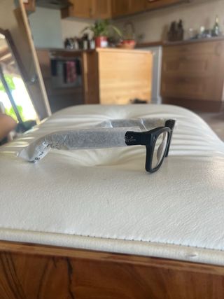 Gafas Ray-Ban Meta Negras Cristales Transparentes