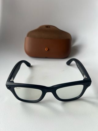 Gafas Ray-Ban Meta Negras Cristales Transparentes
