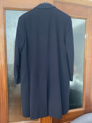 Abrigo Burberry Hombre Azul Marino