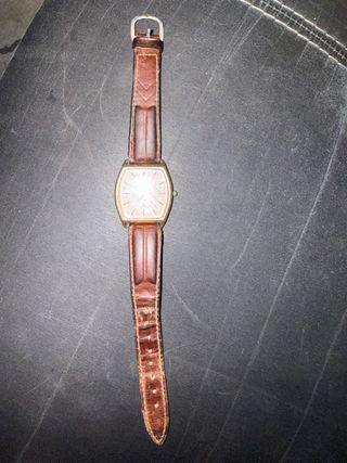Reloj Citizen Vintage Dorado y Marrón