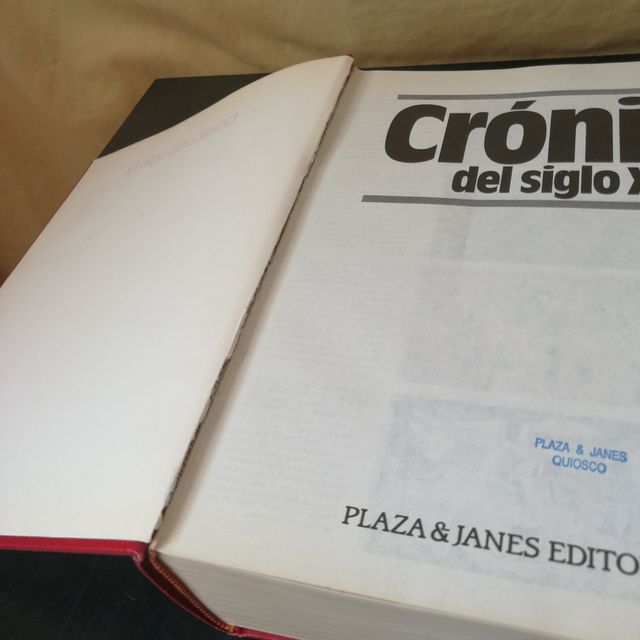 CRÓNICA DEL SIGLO XX - PLAZA Y JANES (1900-1986)