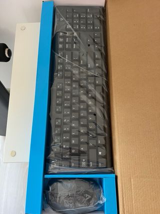 Teclado y Ratón Vseven Negro