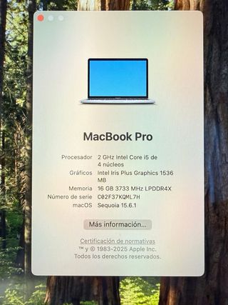 MacBook Pro 13” 2020 16GB (urgente!)
