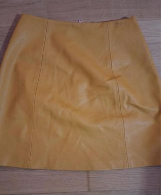 Dos faldas efecto piel XS/S