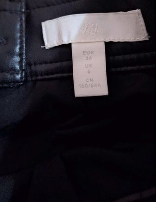 Dos faldas efecto piel XS/S