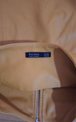 Dos faldas efecto piel XS/S