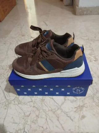 Tenis SEVEN5 niño marrones talla 36