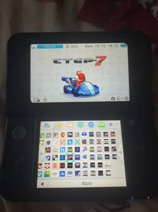 Nintendo 3DS XL IPS Azul marino rebajada.