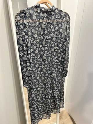 Túnica Zara floral manga larga