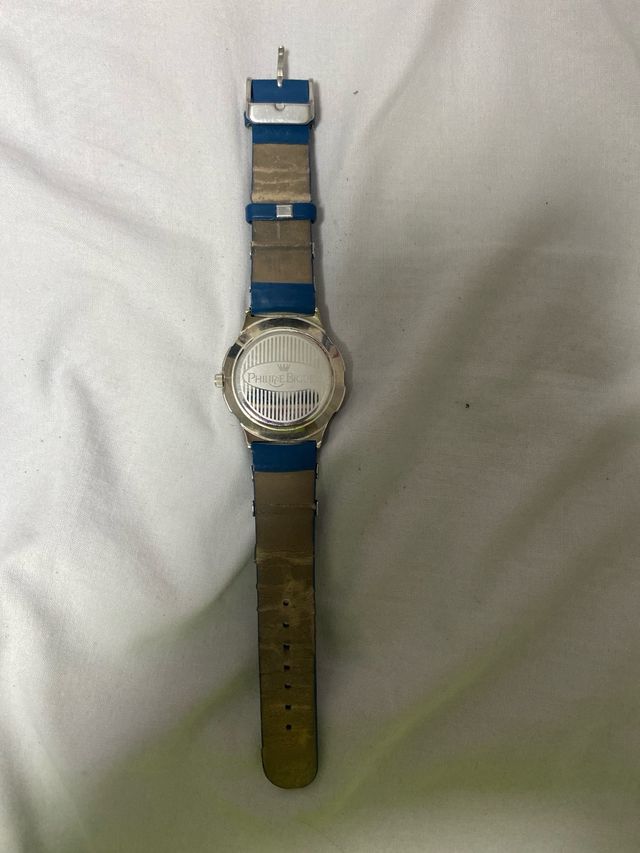 Reloj Philippe Binet Azul y Plateado