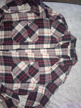 Camisa cuadros talla L