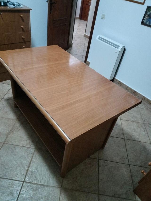 Mesa de estudio madera roble