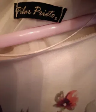 Blusa floral manga corta
