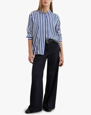 Blusa Marc O'Polo Rayas Azul Talla 34