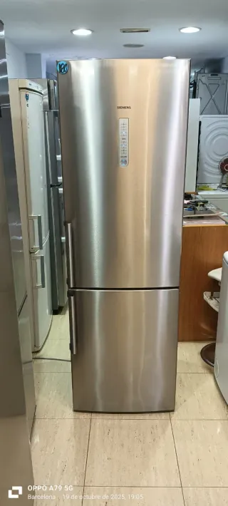 Nevera Combi Siemens Acero Inoxidable no Frost A+