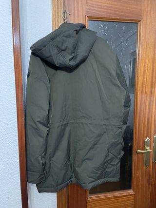Abrigo Buccino Hombre Talla L Verde