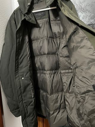 Abrigo Buccino Hombre Talla L Verde