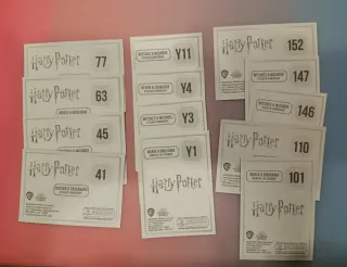 Cromos Harry Potter Panini