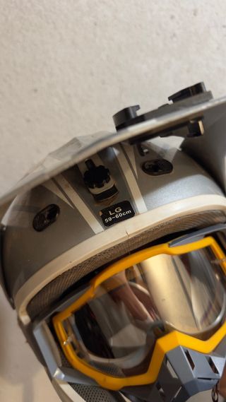 Casco y Gafas Moto