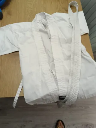 Kimono infantil blanco artes marciales judo karate