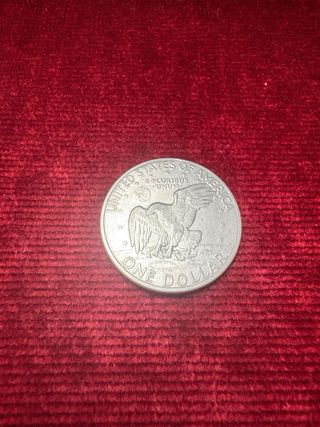 Moneda Dólar Plata 1971 USA Dollar
