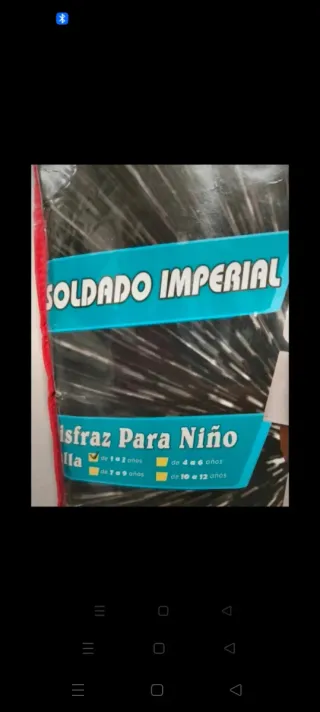 Disfraz Soldado Imperial Talla 2-4 Años