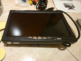Monitor LCD 7 Color Negro