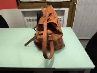Bolso de viaje de cuero vintage