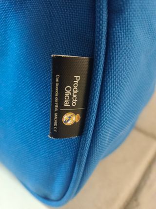 Bolso Deporte Oficial Real Madrid Azul Niño