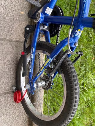 Bicicleta Orbea 16 Azul y Amarilla