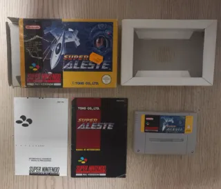 Super Aleste Super Nintendo PAL España