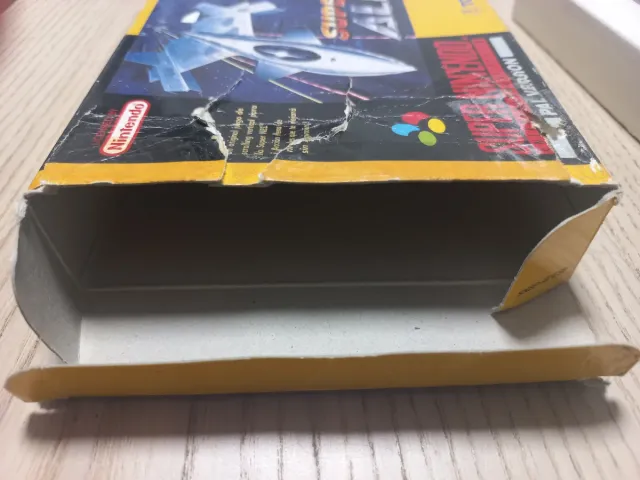 Super Aleste Super Nintendo PAL España