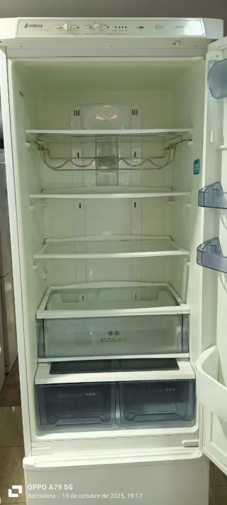 Nevera Combi  Edesa no Frost energía A+ Blanca
