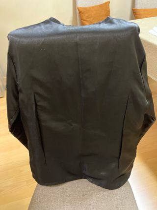 Blusa Baturra Negra Encaje Talla 38