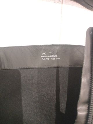 Botas altas de piel Clarks negras