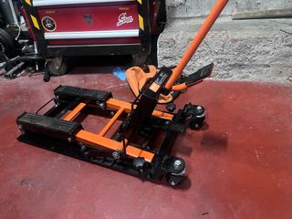 Gato hidráulico elevador para motos
