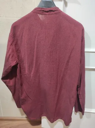 Camisa cuello Mao Talla M