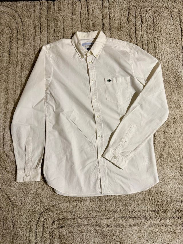 Camisa Lacoste Blanca
