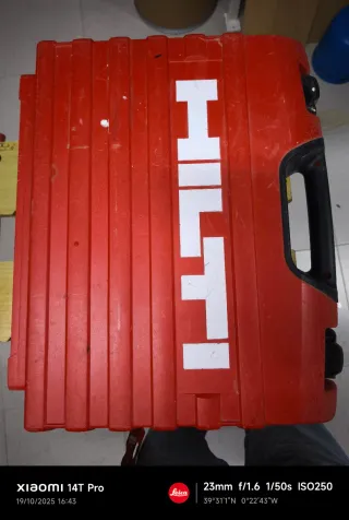 Maleta Hilti Roja