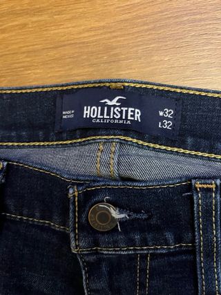 Pantalones vaqueros Hollister azules